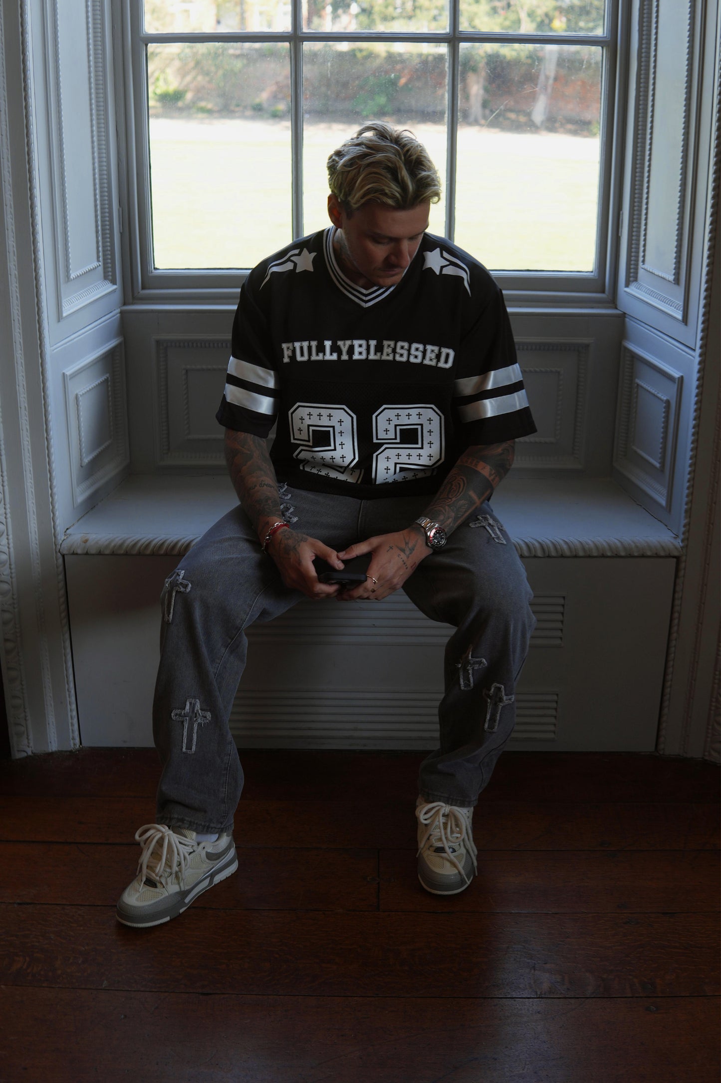 Fullyblessed 22 Jersey - Black