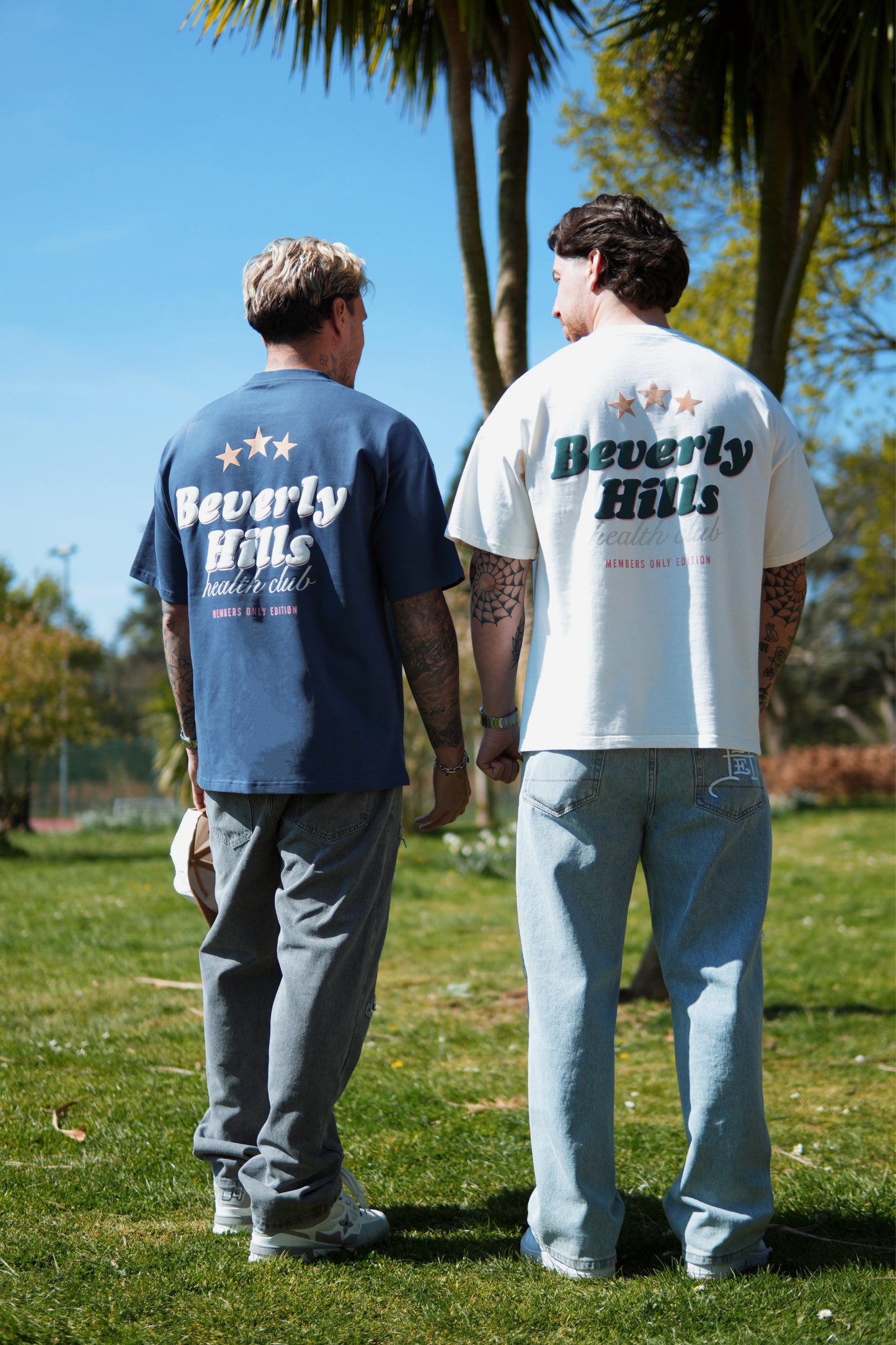 Beverly Hills Health Club T Shirt - Midnight Navy