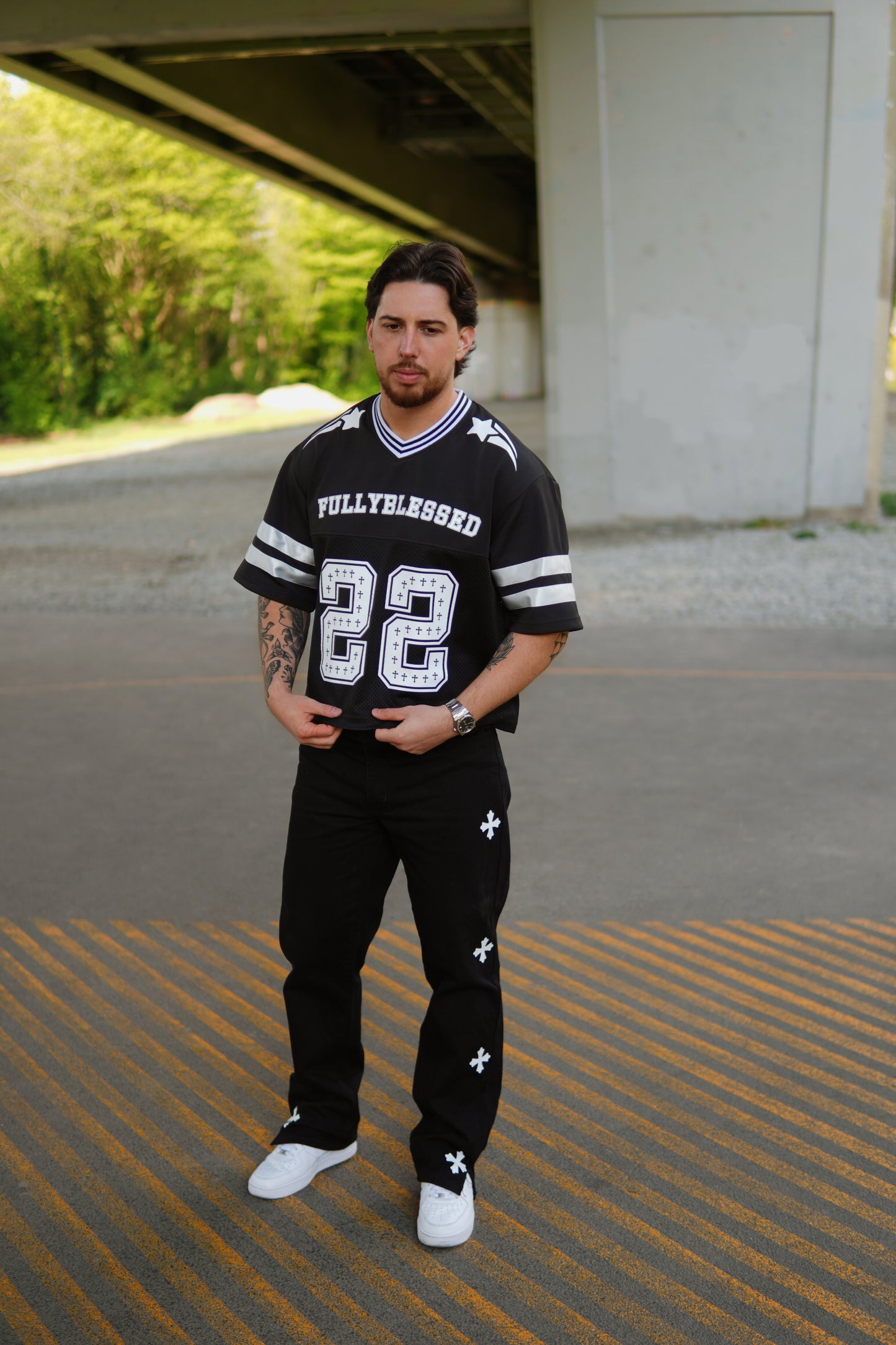 Fullyblessed 22 Jersey - Black