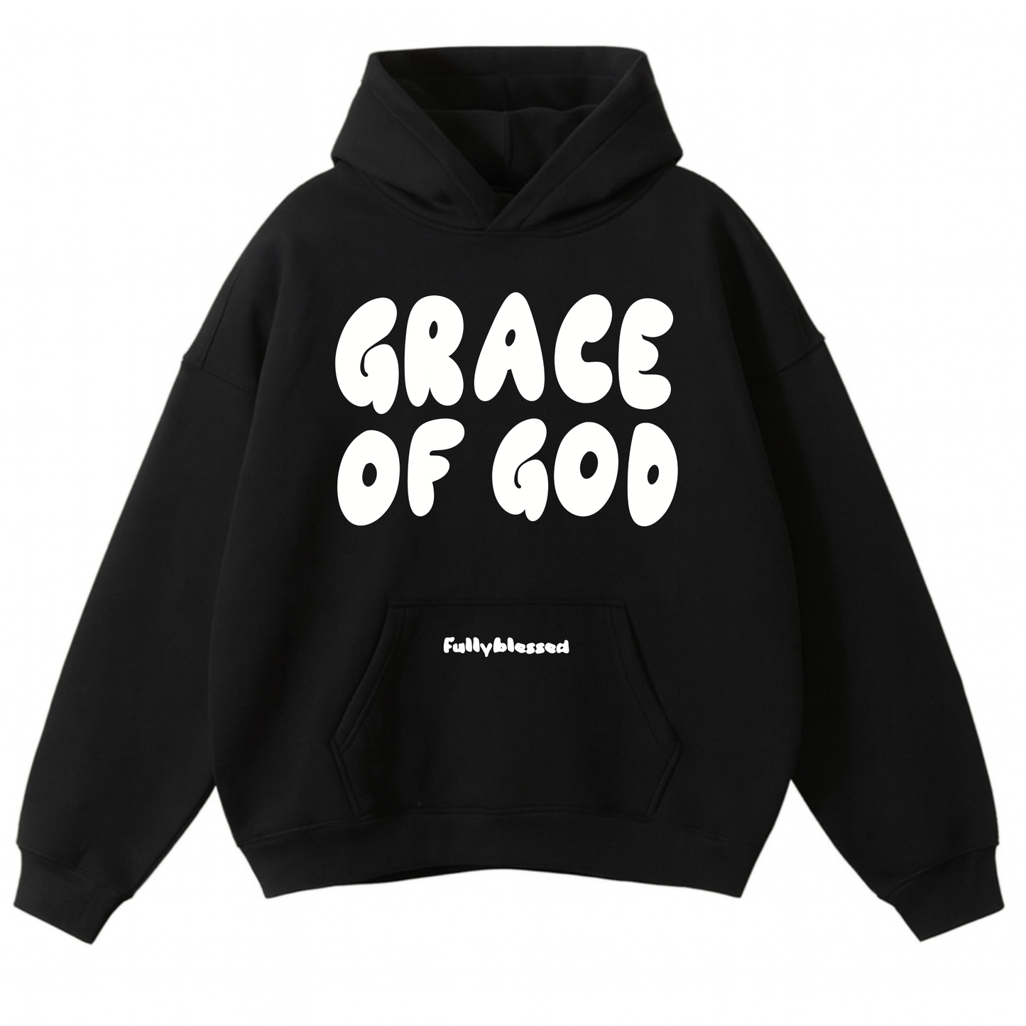 Grace of God Hoodie - Black