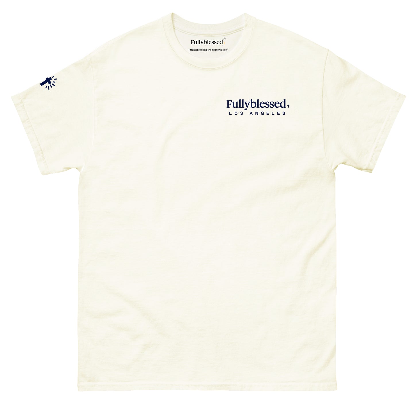Mens Cream T Shirt for Sale