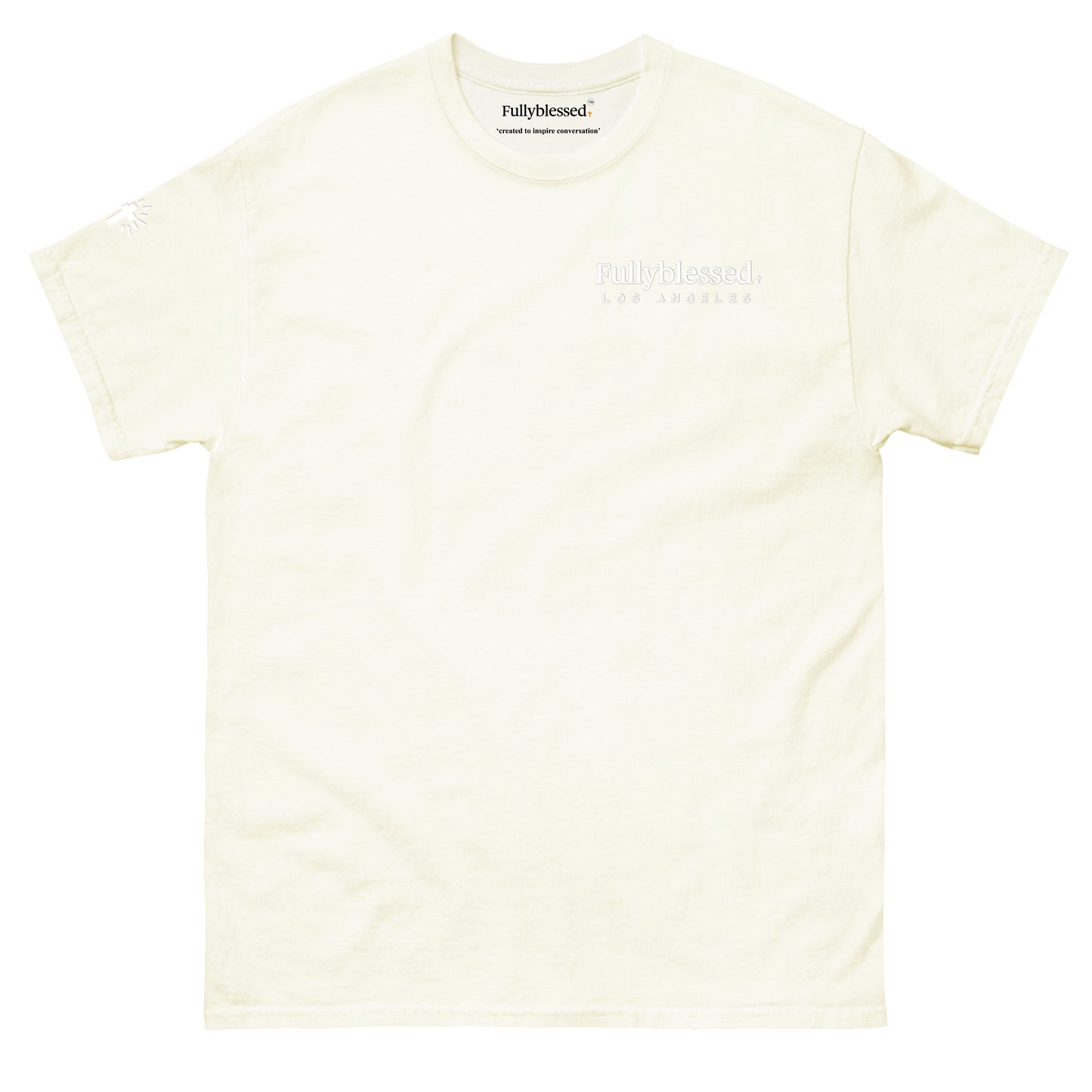 Mens Cream T Shirt for Sale