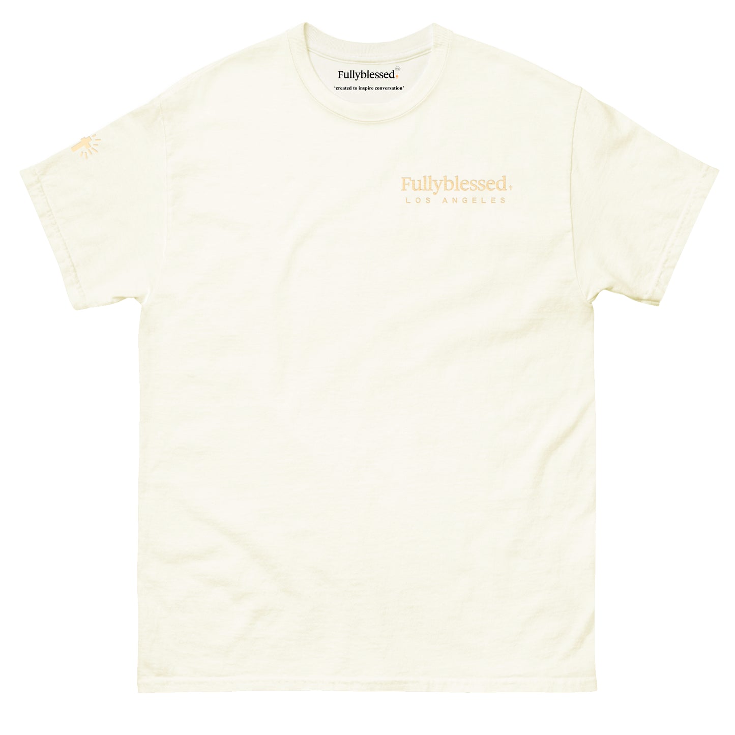 Mens Cream T Shirt for Sale