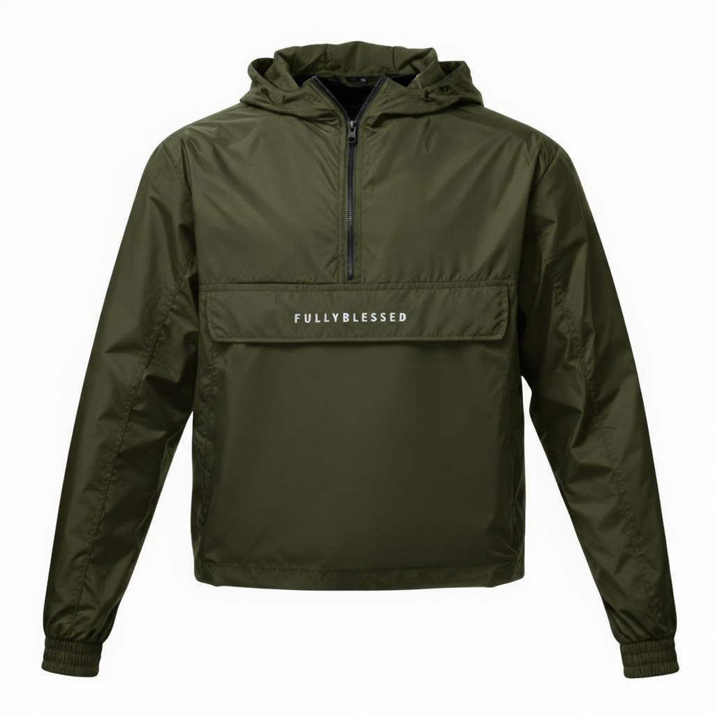 Tactical Nylon Half Zip - Army