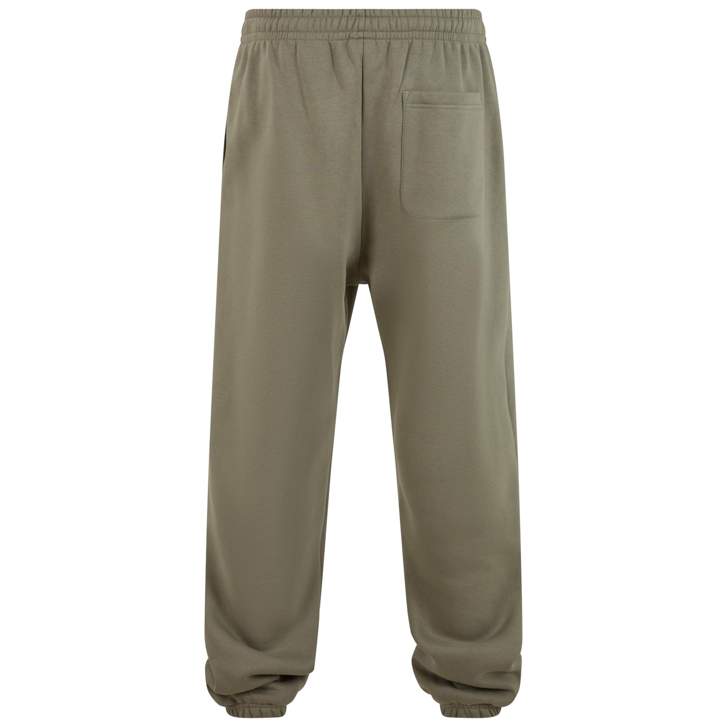 Olive Track Pants for Men Back