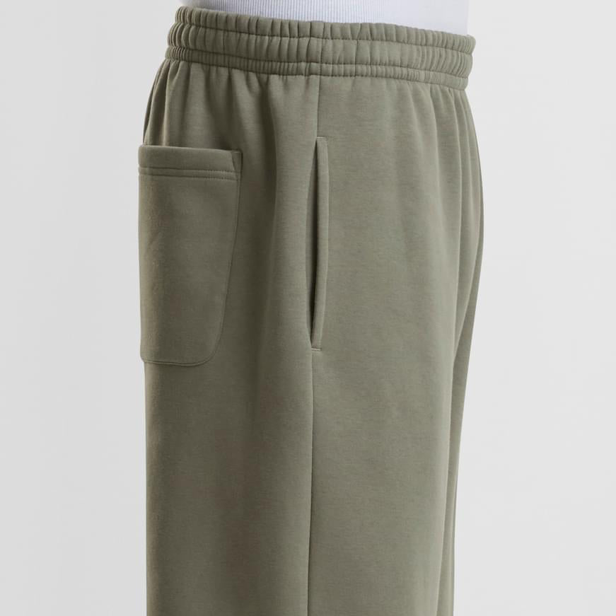 Olive Track Pants for Men Side