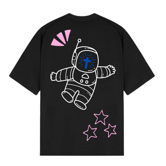 Oversized Tshirt Men with Starboy Graphic