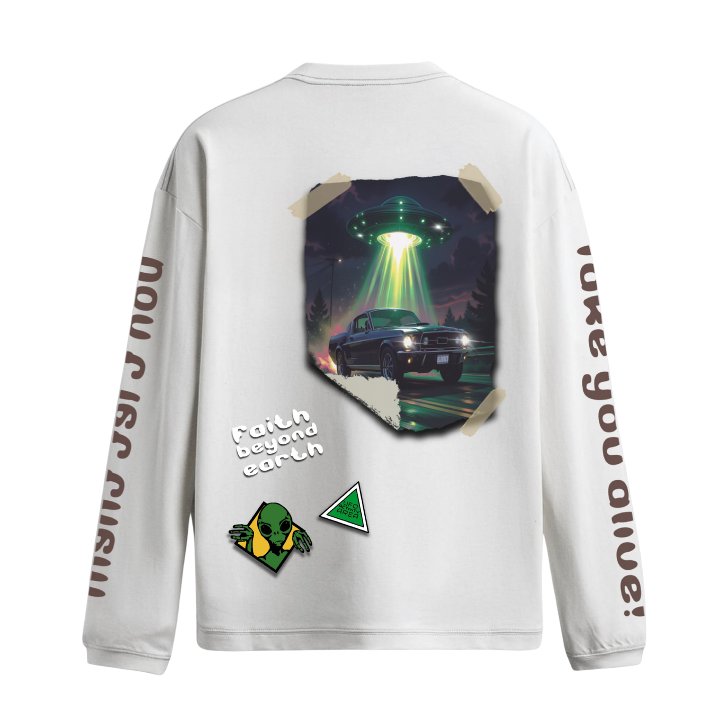 Faith Beyond Earth - Off White