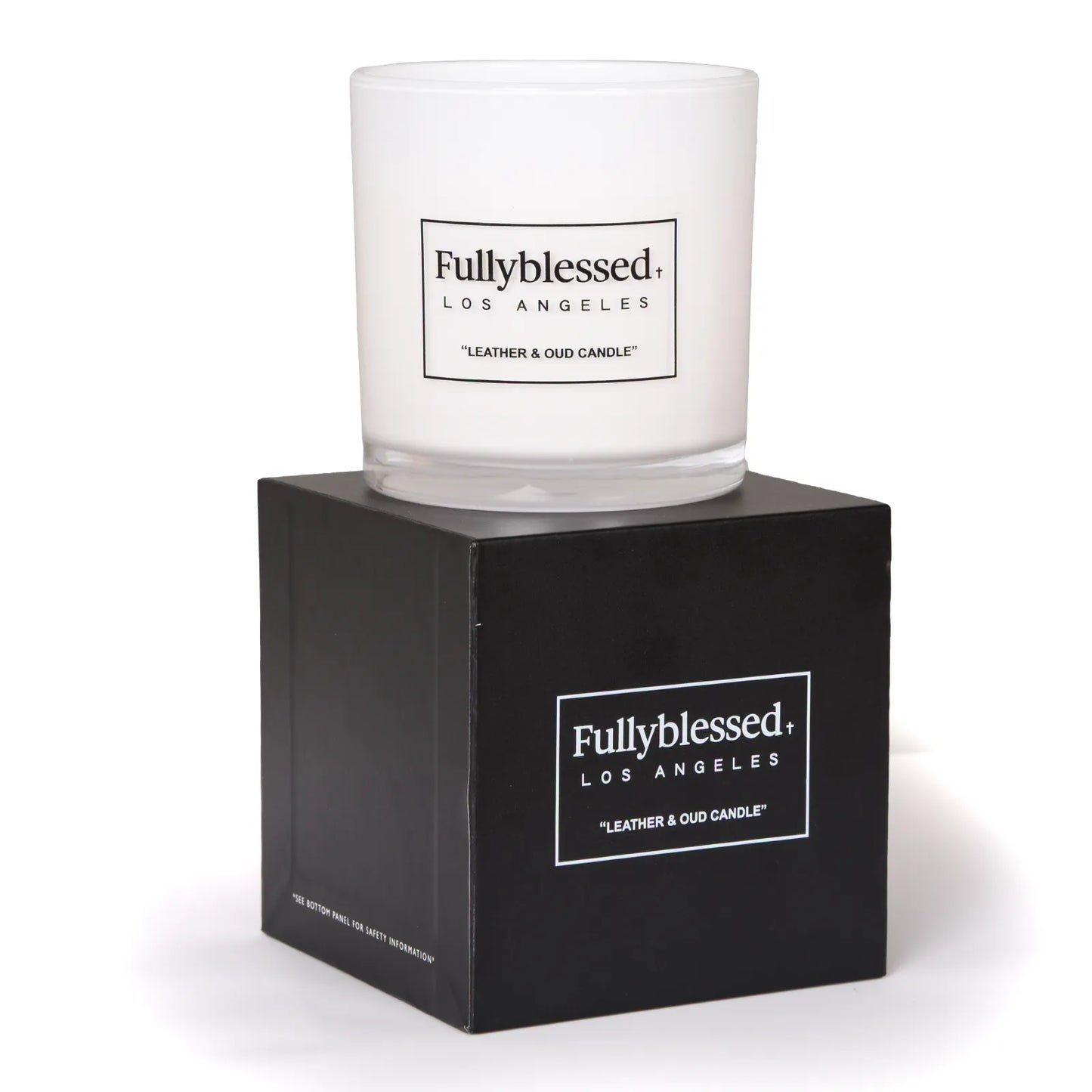 LEATHER & OUD CANDLE Fullyblessed