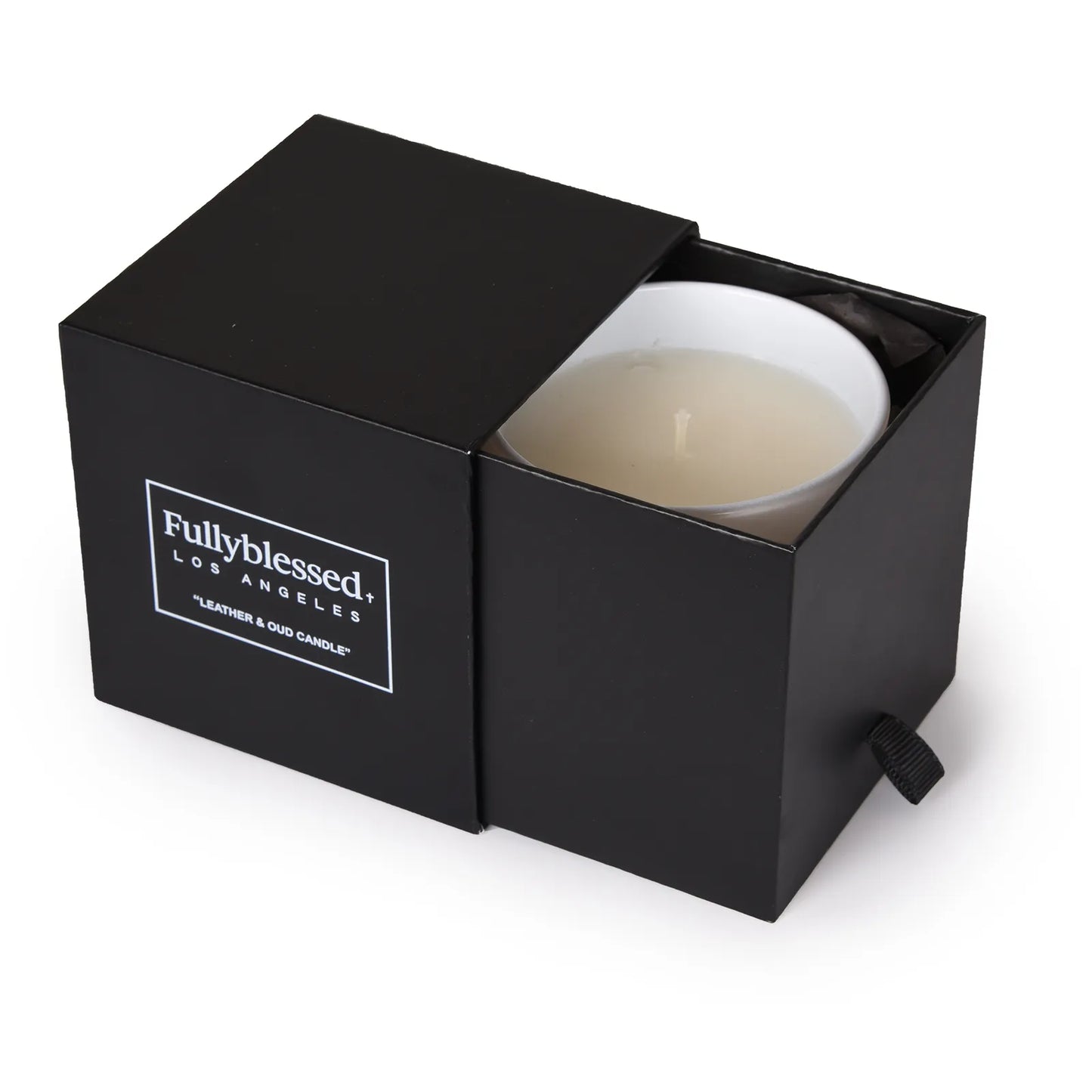 LEATHER & OUD CANDLE Fullyblessed