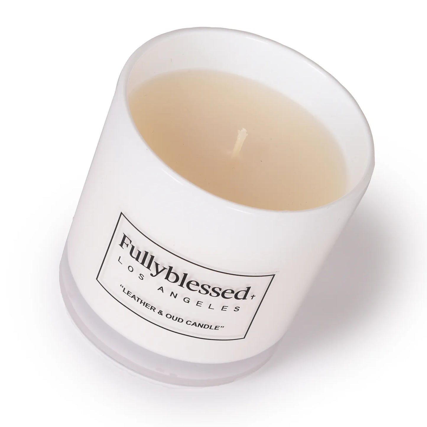 LEATHER & OUD CANDLE Fullyblessed