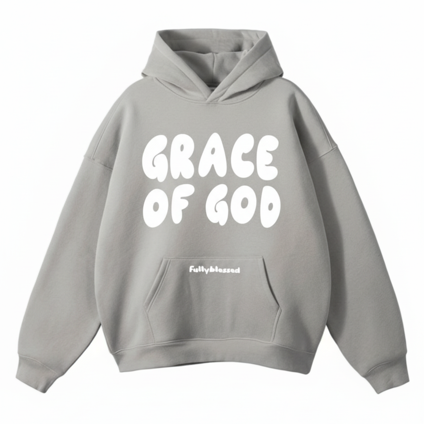 Grace of God Hoodie - Grey