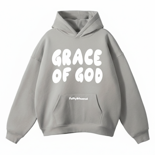 Grace of God Hoodie - Grey