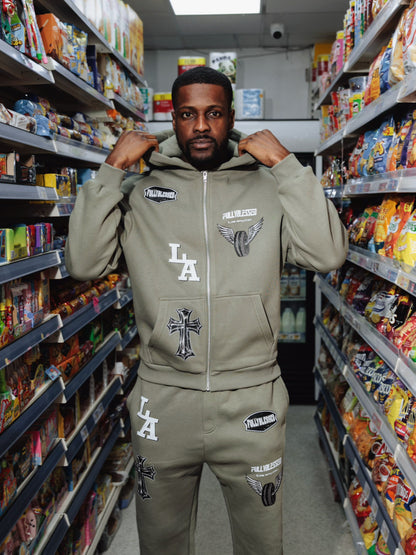 Heavens Flight Hood - Olive Green