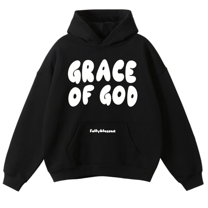 Grace of God Hoodie - Black