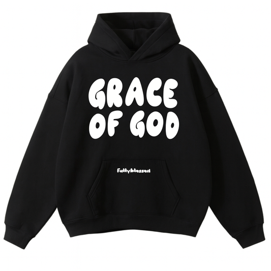 Grace of God Hoodie - Black