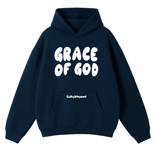 Grace of God Hoodie - Navy
