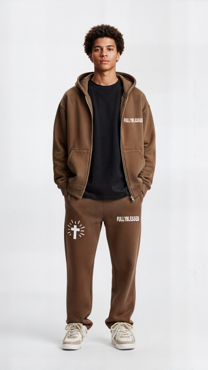 Essential Sweatpants - Brown