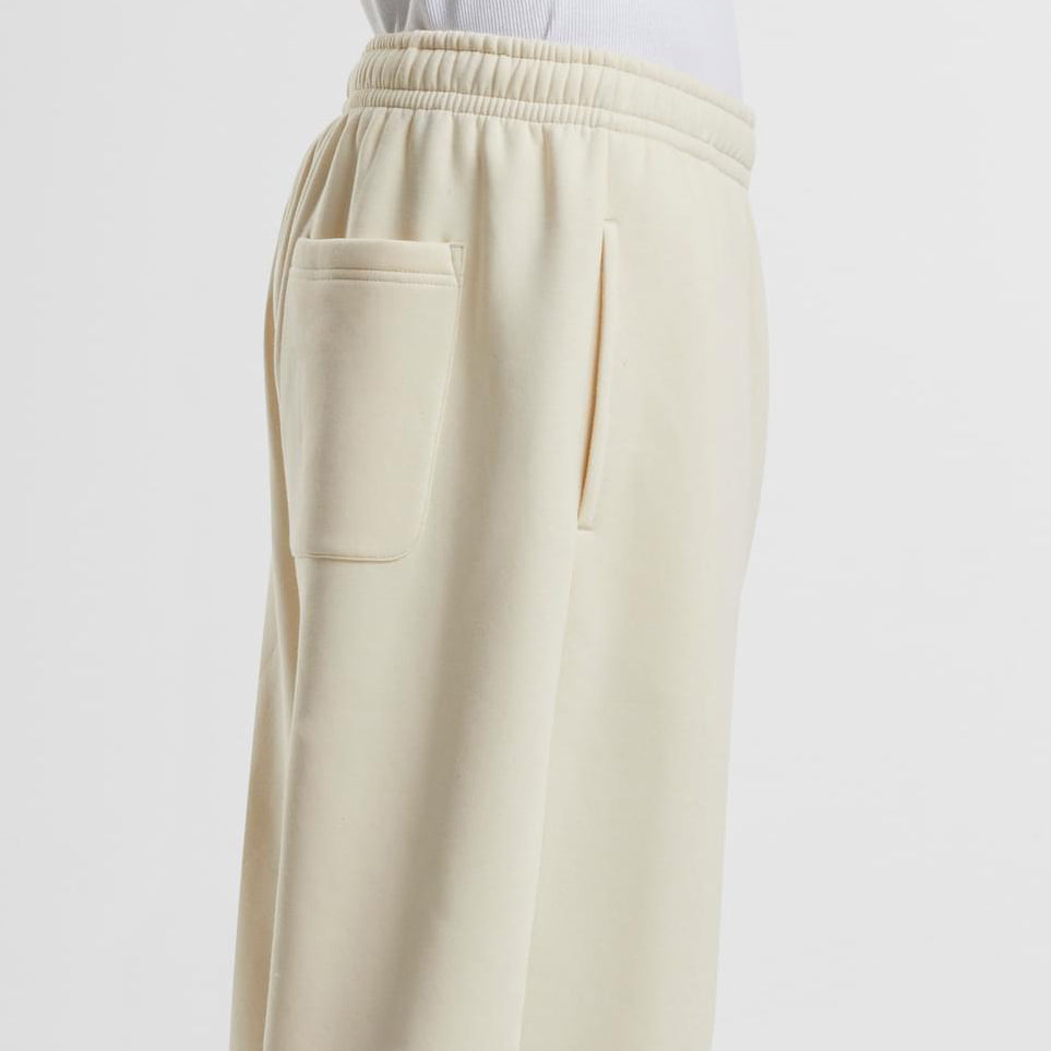 Cream Cuffed Sweatpants Mens Side