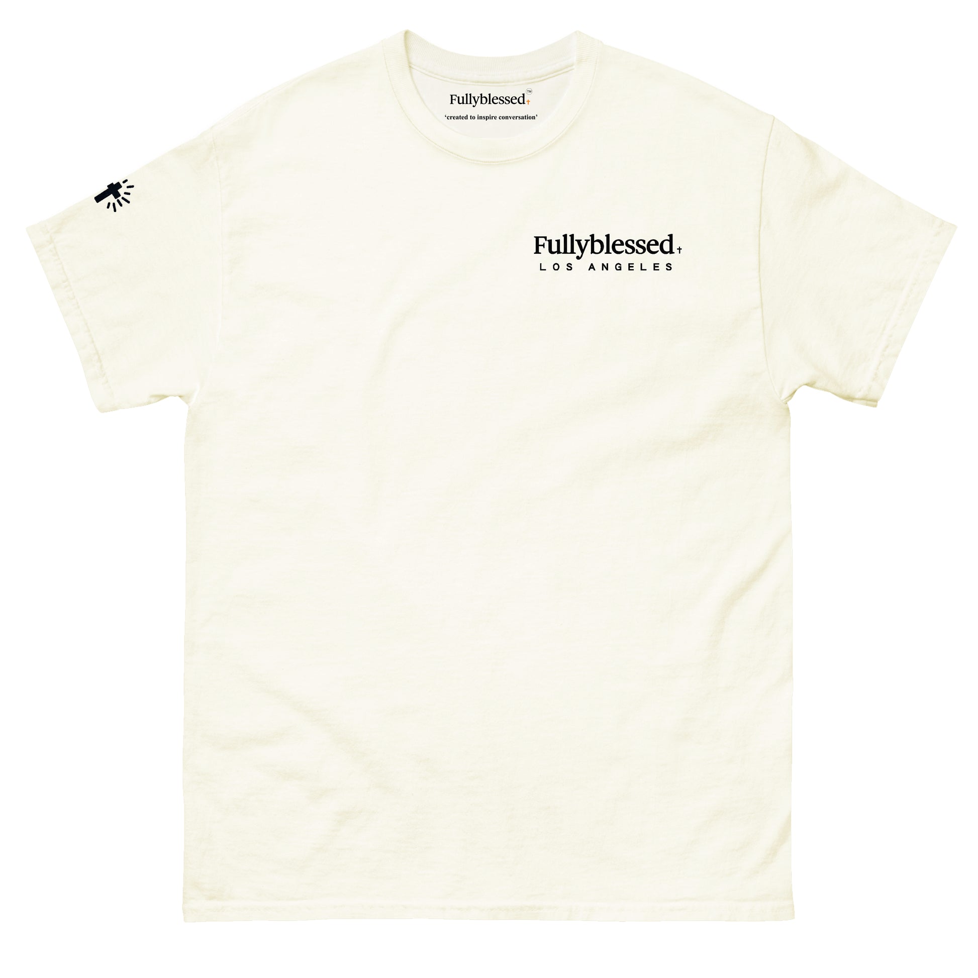 Mens Cream T Shirt for Sale