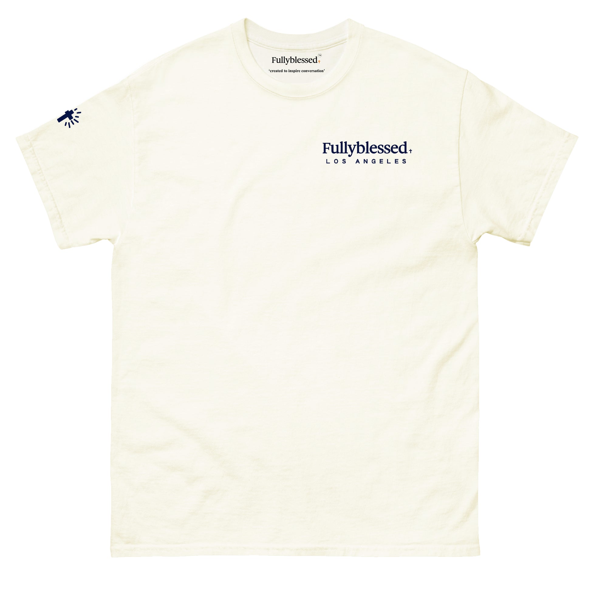 Mens Cream T Shirt for Sale