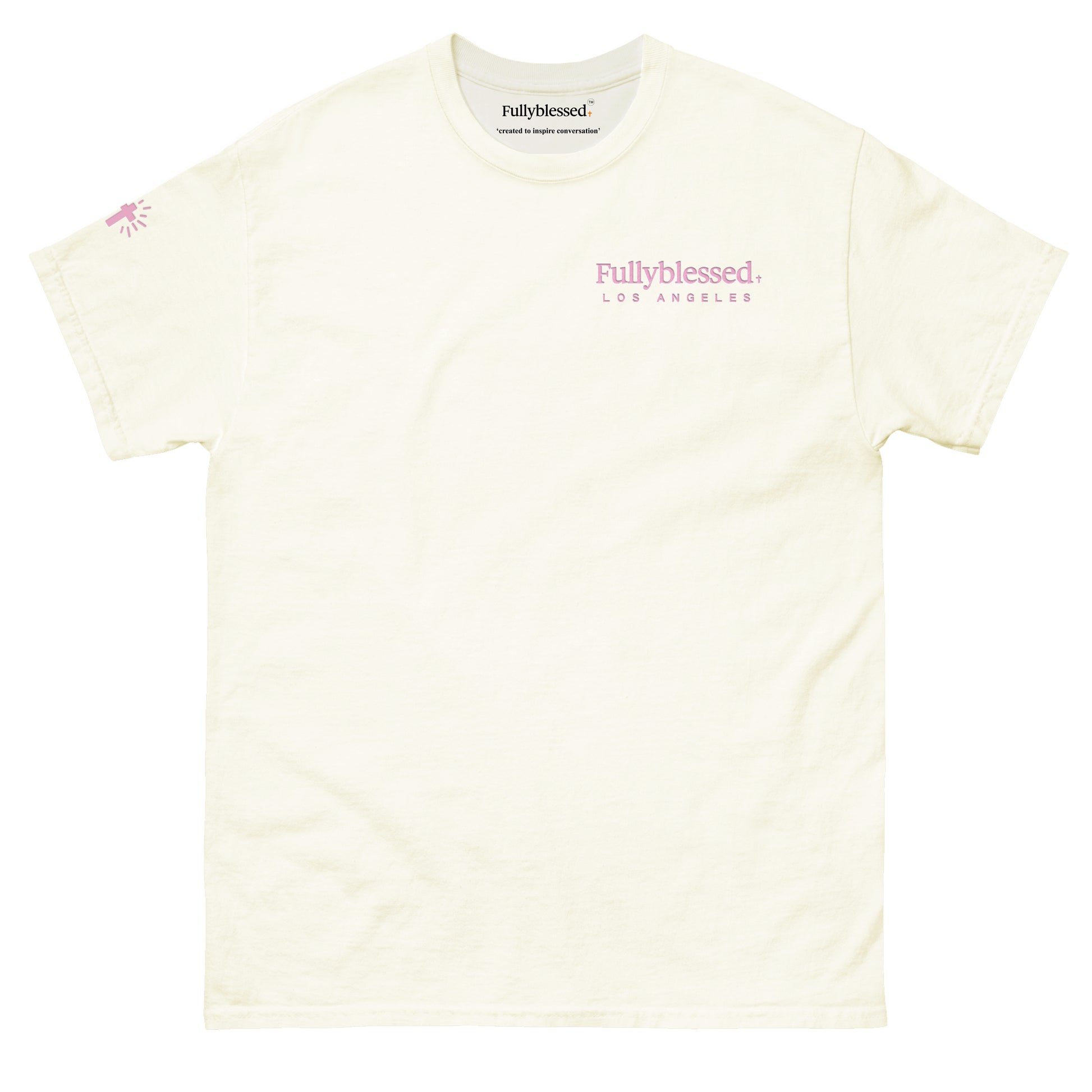 Mens Cream T Shirt for Sale