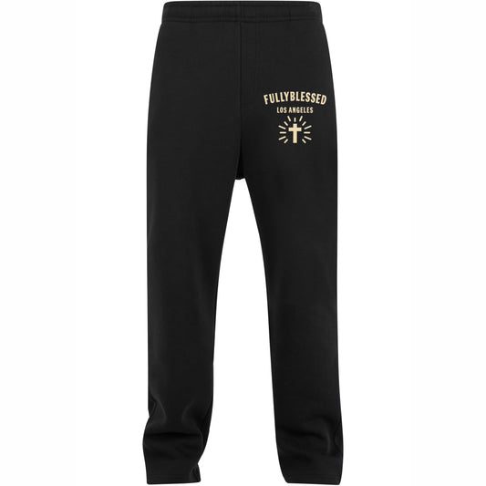 Mens Loose Sweat Pants Black