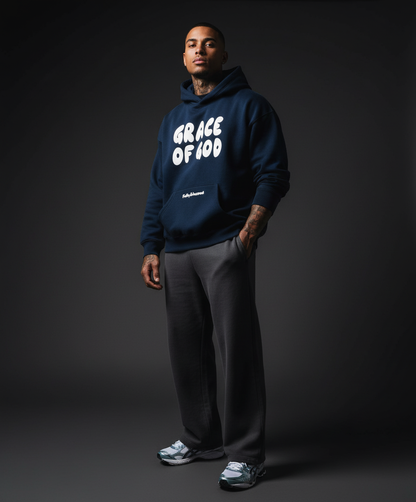 Grace of God Hoodie - Navy