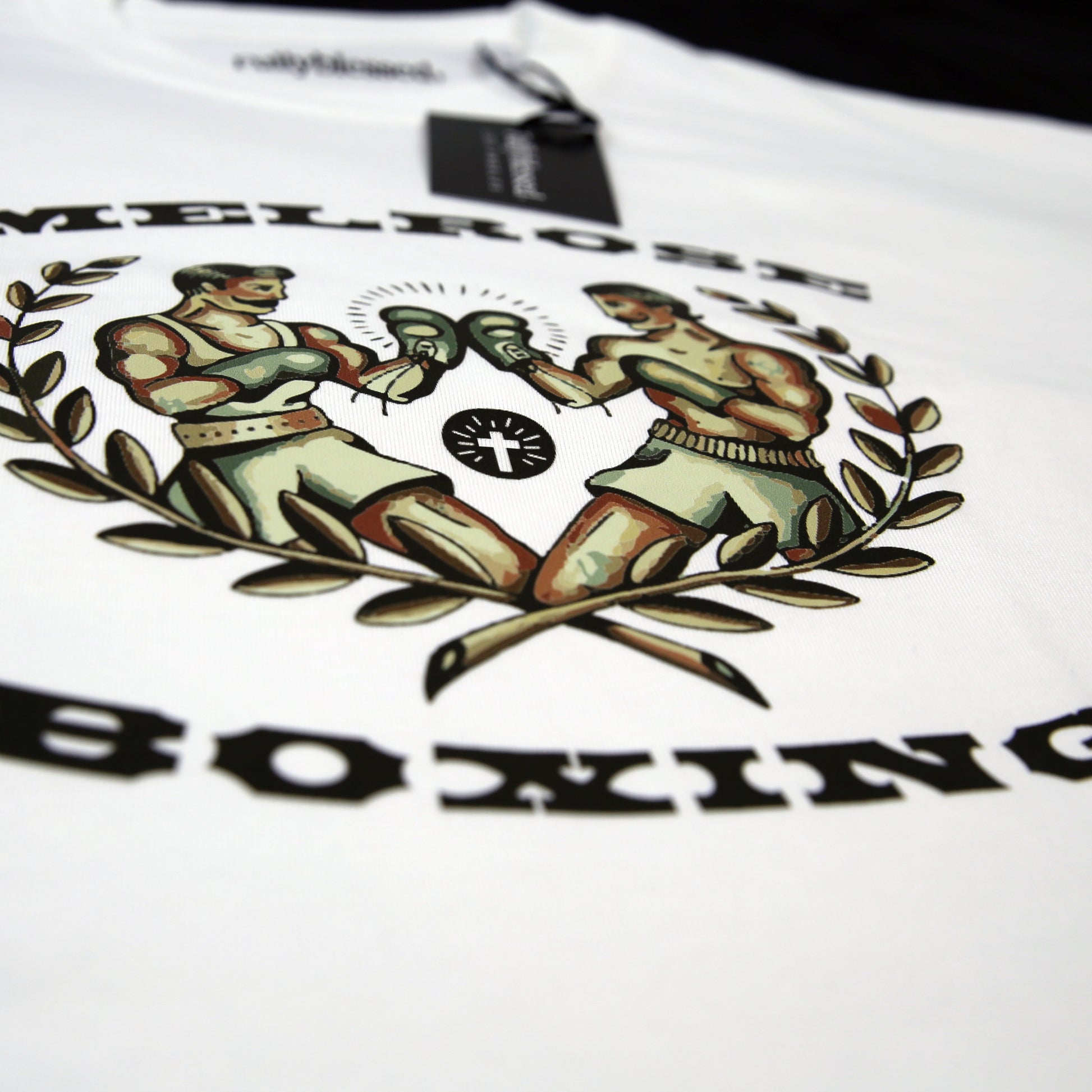 Vintage Boxing Hoodie